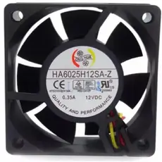 Microventilador Cooler 60x60x25mm 12V - TEBERA - Silencioso e Potente
