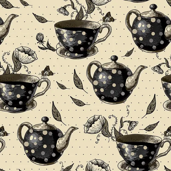Papel De Parede Adesivo Cantinho do Café Tons Bege Cafeteira para Cozinha Adesivo Lavável