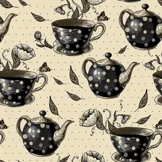 Papel De Parede Adesivo Cantinho do Café Tons Bege Cafeteira para Cozinha Adesivo Lavável
