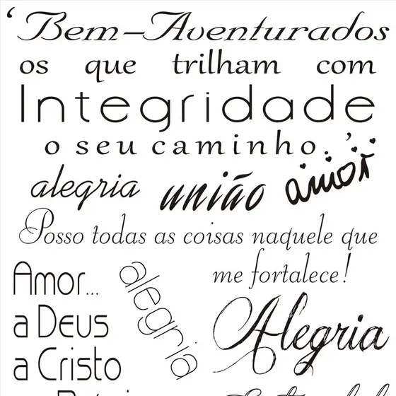 Papel De Parede Adesivo Igreja União Amor Deus Cristo Frase Adesivo Decoração Adesivo Lavável - Pro Decor