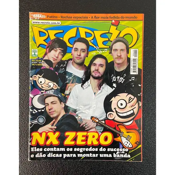 Revista Recreio Nº620 - NX Zero - Jan/2012