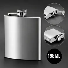 Cantil De Bolso Em Aço Inoxidável Luatek LK-CD02