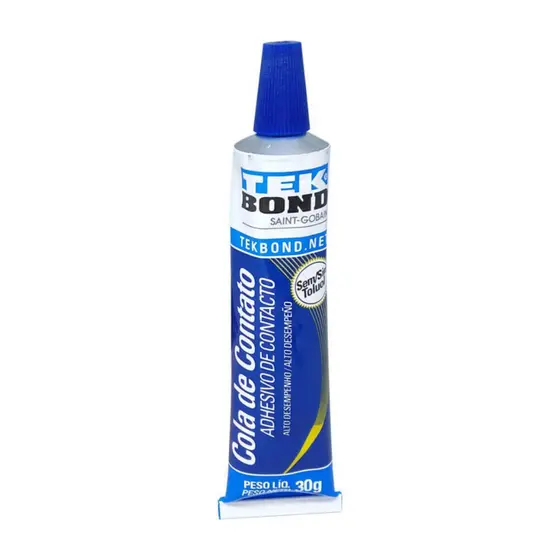 Cola De Contato 30g Calçados Couro Borracha Tecido - Tekbond