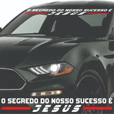 Adesivo para Carro Adesivo Carro Adesivo Automotivo Adesivo Parabrisa Carro Adesivo Evangélico