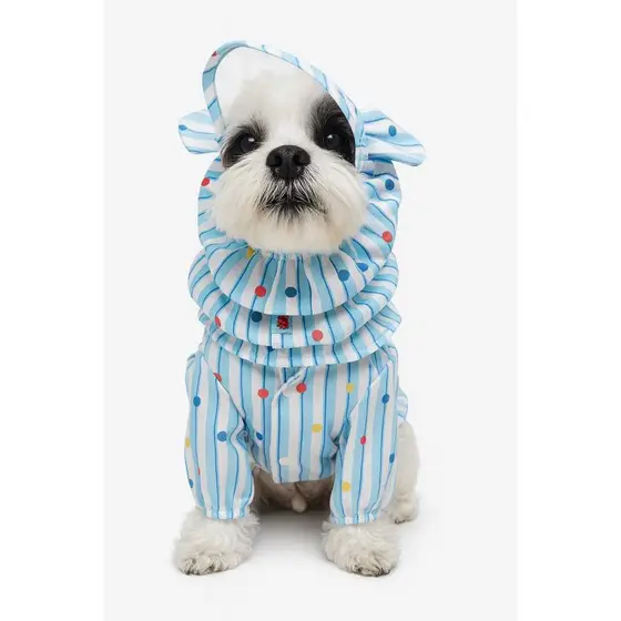 Capa de Chuva Premium com viseira para Pet ( Até 7kg)