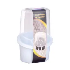Escorredor e Porta Talheres com Tampa Incolor 4 Divisórias BPA Free: Organização e Higiene