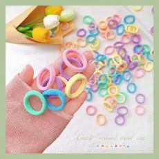 200 Unidades Elástico Xuxinha/ Rabicó de Cabelo Pequeno colorido Adulto Infantil Criança