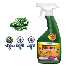 Fungidex Pronto Uso 500 ml - Controle de Pragas de Jardim