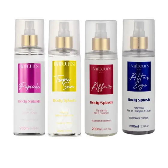 Body Splash Feminino Barbour’s 200ml – Fragrância Feminina Perfume Longa Duração