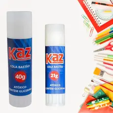 Cola bastão Kaz Original 21g ou 40g 1 unidade REF: 5021/5040