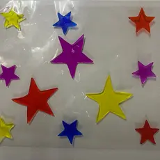 adesivos de gel para colar no box do banheiro 1 unidade Estampas aleatorias