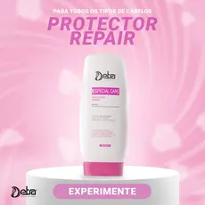 Creme de pentear Finalizador Leave-in especial care Protector Repair sem enxague 200ml Detra Hair
