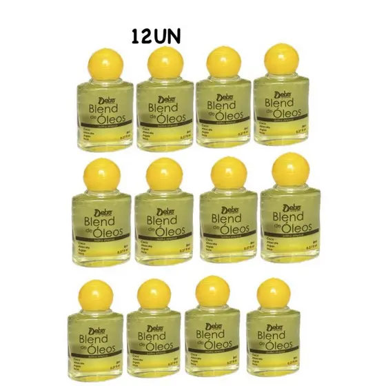 Blend De Òleos 8ml 12 unidades Detra Hair Cosmeticos