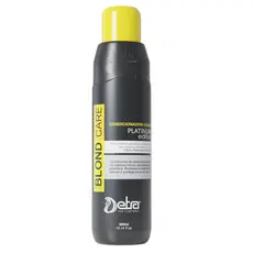 Condicionador Matizador Platinum Acinzentado 300ml Cabelo Grisalho e Branco Detra Hair Cosmetics
