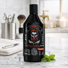 Shampoo de Crescimento para Barba Biotina 250ml Los Santos Detra Linha Masculina Barbearia