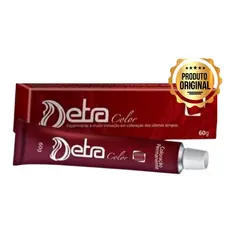 Coloração em creme Permanente cores Naturais 60 gr Detra hair cosmeticos