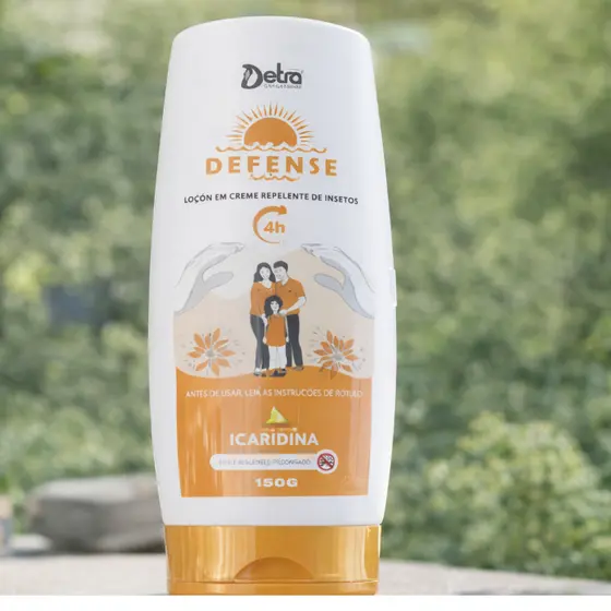Loçao Repelente Creme proteçao contra mosquitos insetos a base de Icaridina 150g