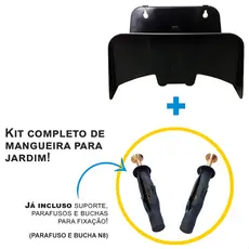 Suporte para Mangueira de Jardim Parede Organizador Enrolador Resistente