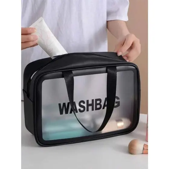 Necessaire Feminina Viagem Higiene Maquiagem Perfume Creme Estojo Mala