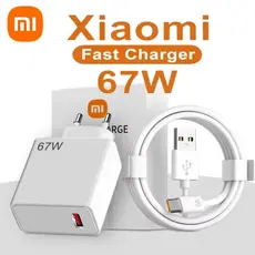 Carregador Xiaomi Tipo C Charger Type C Fast Charging Cabo Usb Tipo C Turbo Redmi Note 8 9s 10 11 Mi8 Mi9 Poco F3 67W