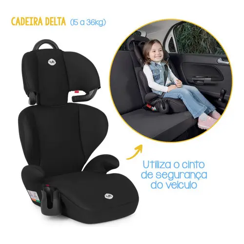 Cadeira Cadeirinha Infantil Bebê Para Carro 15 á 36 Kg Delta Tutti Baby