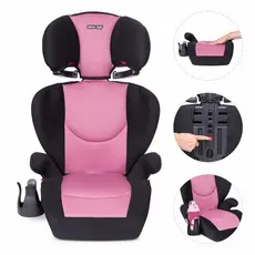Cadeirinha Urban Baby Booster Verona 15-36kg 5 Posições Rosa