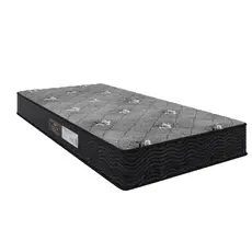 Colchão Mega D33 Perola Solteiro 88cm Bordado Colchão Reforçado