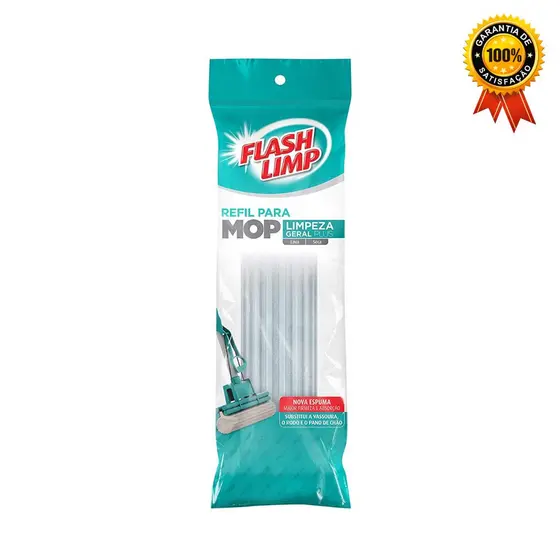 Refil para Mop7671 Limpeza Geral Plus, RMOP7671, Flash Limp