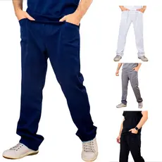 Calça Uniforme Scrub Masculina Two Way Gabardine Com Elastano Pijama Cirúrgico Hospitalar