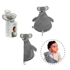Naninha Algodão Elefante Cinza Baby Pil