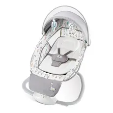 Cadeira Techno Plus de Descanso e Balanço para Bebê com Suporte Reclinável para os Pés Cacto/Girafa - Mastela