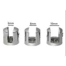 KIT SUPORTE FENDA 04MM PARA PRATELEIRAS DE VIDRO, MADEIRA OU COMO PUDER USAR