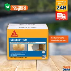 Impermeabilizante Sika Top 100 (Caixa 18 kg) - SIKA