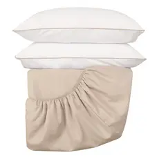 Roupa De Cama King 3 Peças Percal 200 Fios Confortável Suave