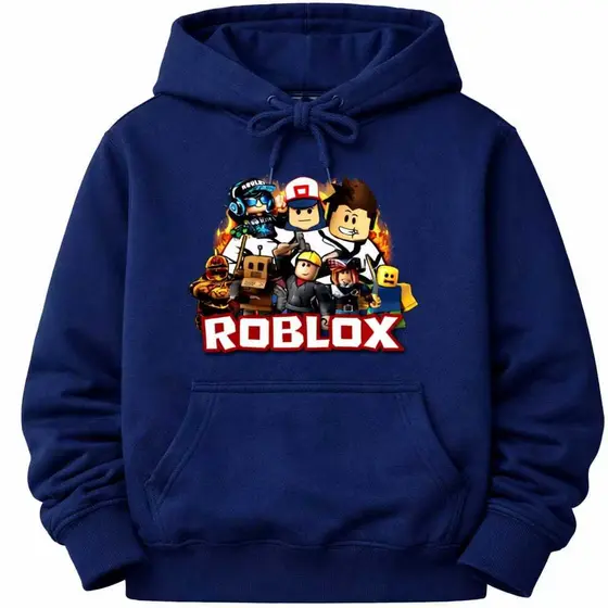 MOLETOM INFANTIL CANGURU ROBLOX VOLTA AS AULAS QUENTINHO ENVIO IMEDIATO PRECO DE OFERTA