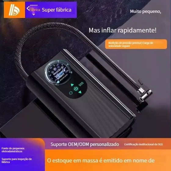 Bomba de ar para carro portátil carro veículo elétrico 12v bateria carro 36v48v60v bomba de ar portátil Universal