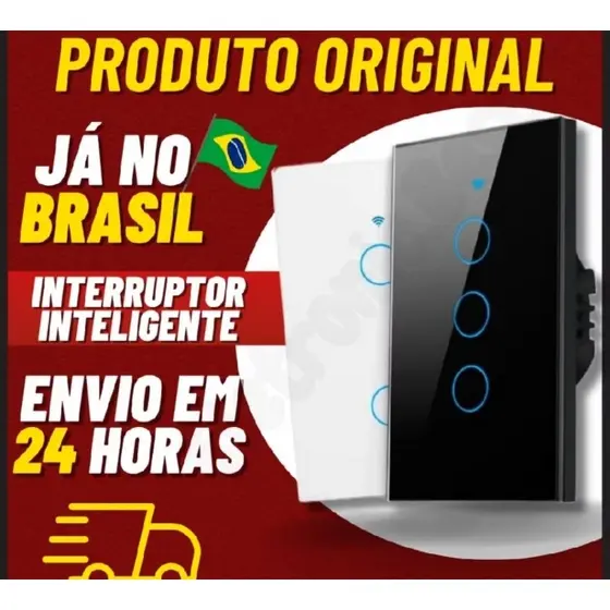 Interruptor inteligente Wifi+RF smart Switch 433 two Wayne control light Switch
