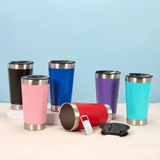 Copo Termico Abridor Tampa Gelado 473ml copos metalicos