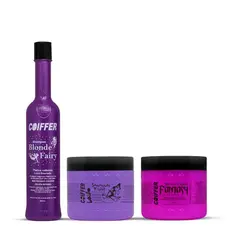 Kit Blonde Fairy Coiffer Desamarelador De Loiros| Hidratação e nutrição