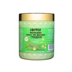 Máscara Baba de Quiabo Coiffer 500g Desembaraça e Hidrata 20x Mais