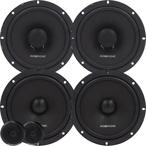 Kit 2 Vias Kn 650 + Coaxial Audiophonic Cn 650 Need 6 Polegadas 220w