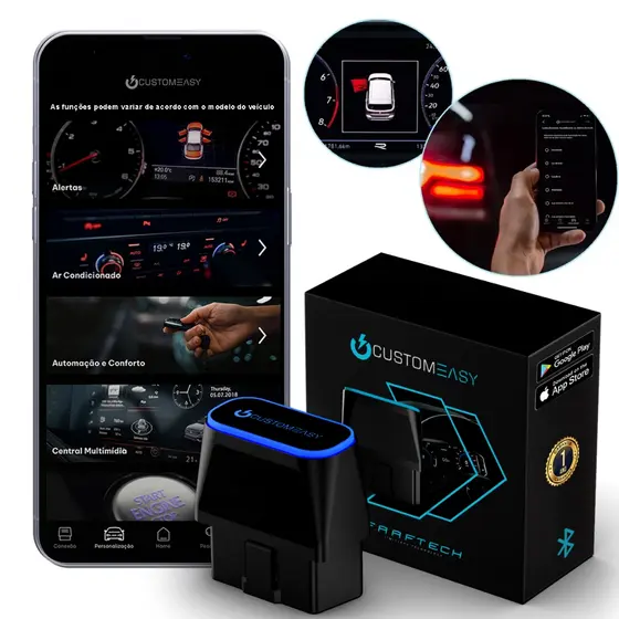Modulo Desbloqueio Vcds Custom Easy Obd2 Faaftech Scanner Plug&Play Com Aplicativo