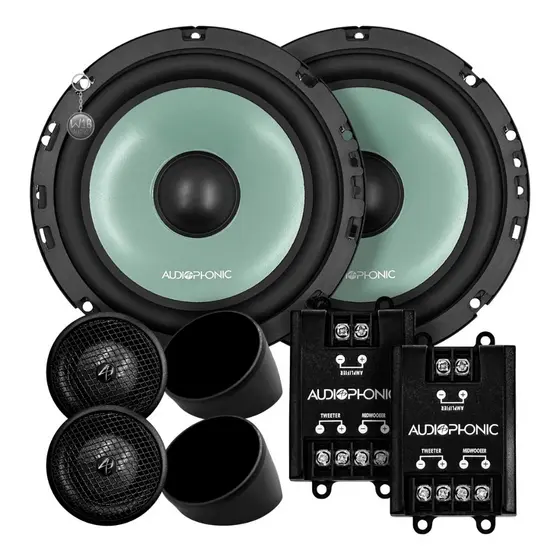 Kit 2 Vias Audiophonic Sensation Ks 6.3 6 Polegadas 150w Rms