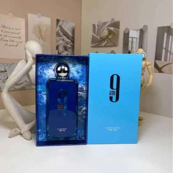 Perfume Árabe Afnan Masculino 9AM Dive 100ml EDP  – Fresco, Elegante e Duradouro