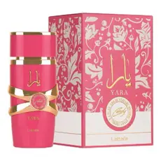 Perfume Lattafa Yara Candy EDP 100ml – Fragrância Feminina Doce de Morango e Baunilha, Alta Fixação