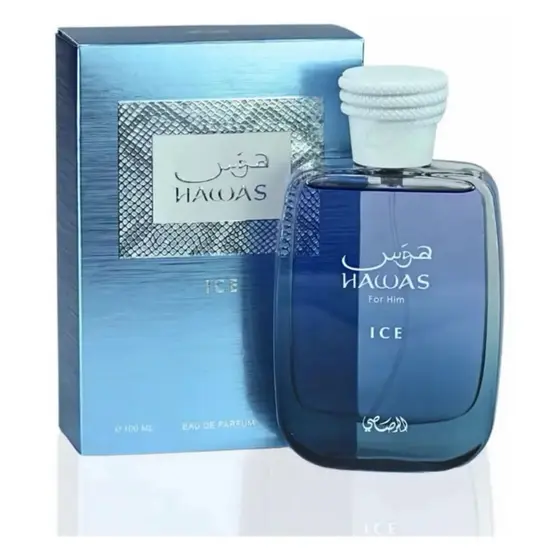 Perfume Arabe Hawas Ice Rasasi EDP-100ML