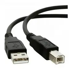 Cabo USB Impressora 2.0 A-B 1.5m Compatível Com Epson, HP, Canon, Sony