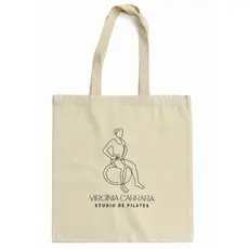 Kit Bolsas Algodão Cru 40x38cm Ecobag Personalizada com Logo/Frase/Desenho 20cm | Eventos/Empresas/Brindes/Lembrancinha