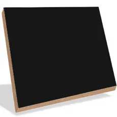 Chapa MDF Preto 15mm  Placa Vários Tamanhos Tampo Prateleira MDF sob Medida