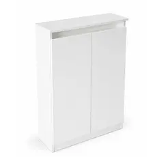 Armário Multiuso dispensa Armário cozinha Lavanderia Aparador Buffet Cantinho do café 100%MDF Branco